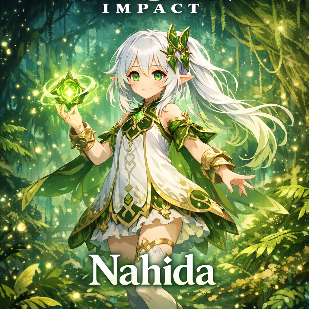 GPT Image 1.5 Genshin Impact poster comparison